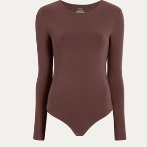 Nuuds Long Sleeve Crew Neck Bodysuit